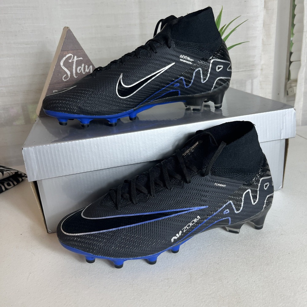 Nike Zoom Superfly 9 Elite AG-Pro Soccer Cleats Men Size 6.5 / Women Size 8